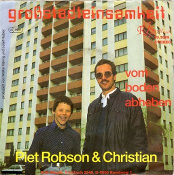 Piet Robson & Christian ‎: Großstadteinsamkeit - 1