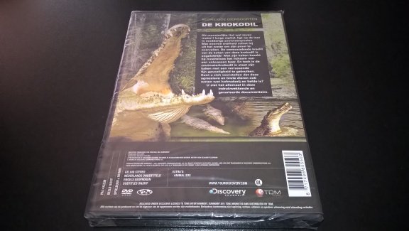 Discovery channel de krokodil dvd geseald - Afbeelding 2