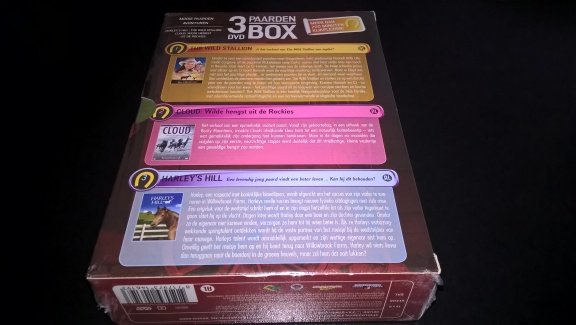 Paarden 3 dvdbox Harley's hill cloud wild stallion nieuw en geseald - Afbeelding 2