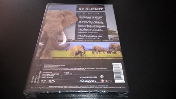 Discovery channel de olifant dvd geseald - Afbeelding 2