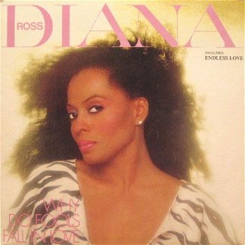 Diana Ross ‎– Why Do Fools Fall In Love - Motown related vinyl LP Soul R&B - 1