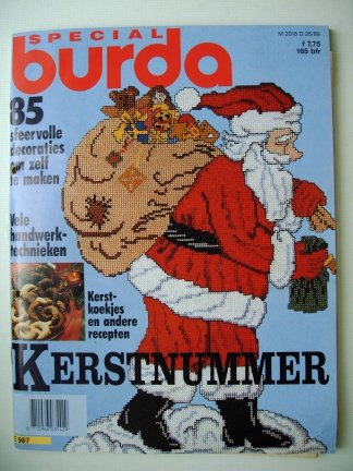 Burda Kerstspecial E987 met 85 werkstukken - nr. 1