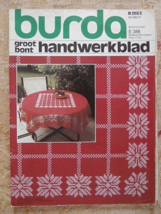 Burda Groot bont handwerkblad E 388 - nr. 1