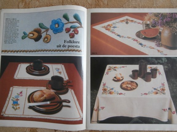 Burda Groot bont handwerkblad E 388 - Afbeelding 2