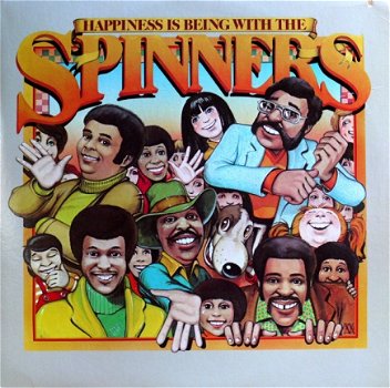 Spinners ‎– Happiness Is Being With The Spinners - Motown related Vinyl LP Soul R&B - 1