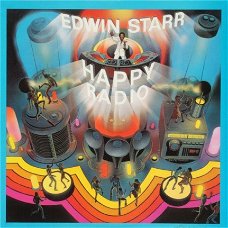Edwin Starr  ‎– H.A.P.P.Y. Radio   - Motown related Vinyl LP  Soul R&B  Disco