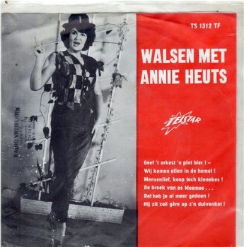Anny Heuts ‎– Walsen Met (1967) - 1