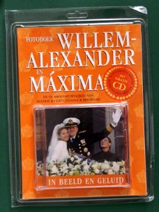 Fotoboek Willem-Alexander en Máxima met gratis CD