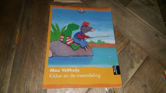 Kikker en de vreemdeling Max Velthuijs kleuterlijsters - 1