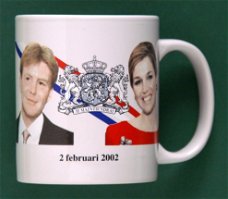 Mok Huwelijk Willem-Alexander & Máxima 2 februari 2002