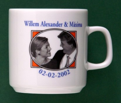 Mok Huwelijk Willem Alexander & Máxima 02-02-2002 XXX - 1