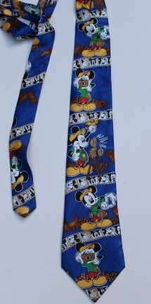 Stropdas Mickey Mouse als fotograaf - Afbeelding 2