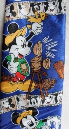 Stropdas Mickey Mouse als fotograaf - Afbeelding 3