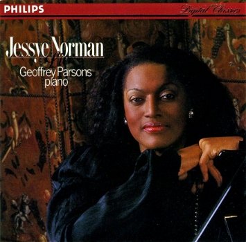 Jessye Norman - Live Geoffrey Parsons Piano CD - 1