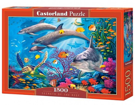 Castorland - Secrets of the Reef - 1500 Stukjes Nieuw - 2