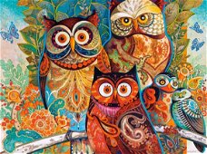 Castorland - Owls - 2000 Stukjes Nieuw