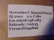 Mercedes C klasse C 180 2.0 W203 2001 Versnellingsbak 716633 - 5 - Thumbnail