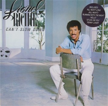 Lionel Richie ‎– Can't Slow Down -Motown vinyl LP soul R&B - 1