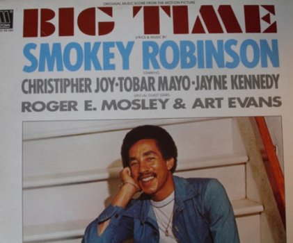 Smokey Robinson ‎– Big Time (From The Motion Picture) -Motown vinyl LP soul R&B NM - 1