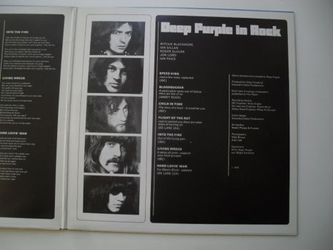 LP - DEEP PURPLE - In Rock - 2