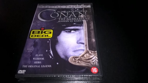 Conan the barbarian special edition dvd nieuw en geseald - nr. 1