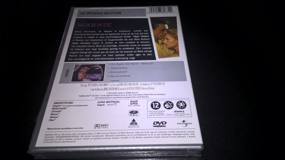 Marnie met sean connery dvd nieuw en geseald - Afbeelding 2