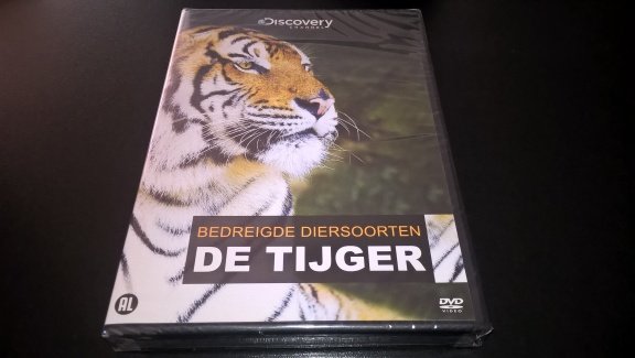 Discovery channel de tijger dvd geseald - nr. 1