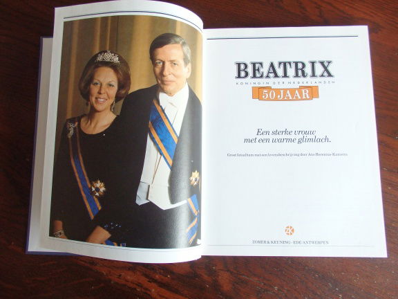 Beatrix koningin der Nederlanden - 50 jaar. - Afbeelding 2