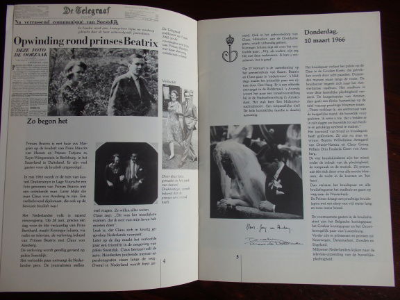 Koningin Beatrix en Prins Claus in het zilver. - Afbeelding 3