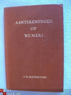 Aantekeningen op Numeri C H Mackintosh