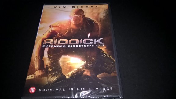 Riddick met Vin diesel dvd nieuw en geseald - nr. 1