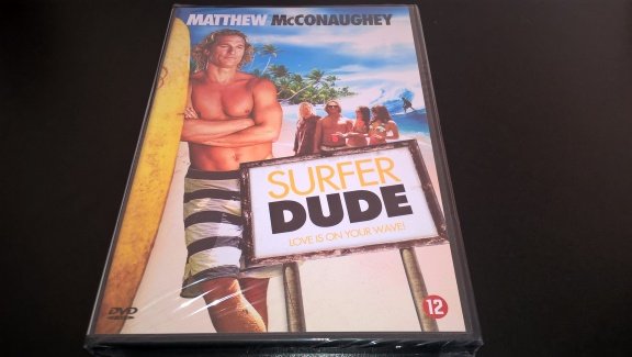 Surfer dude dvd met matthew mcconaughey geseald - nr. 1