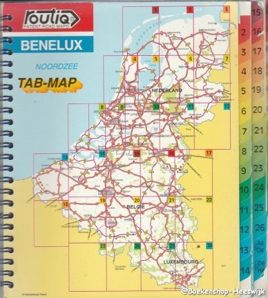 Routiq Benelux tab-map - nr. 1