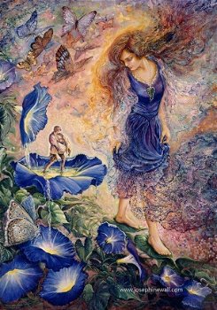 Josephine Wall - Morning Glory - 1000 Stukjes Nieuw - 1