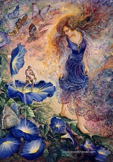 Josephine Wall - Morning Glory - 1000 Stukjes Nieuw