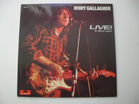 LP - Rory GALLAGHER - Live! in Europe - 1
