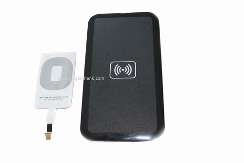 Wireless oplader met inductielus voor Iphone 6,5,5S,5C - 1