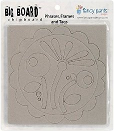 SALE NIEUW Big Board Chipboard 6 vel 6x6" Phrases, Frames & Tags van Fancy Pants Designs