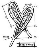 SALE NIEUW TIM HOLTZ cling stempel Mini Blueprints 7 Winter Snow Shoes