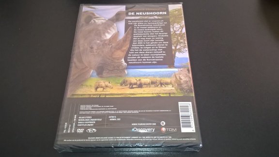 Discovery channel de neushoorn dvd nieuw en geseald - Afbeelding 2