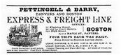 SALE NIEUW TIM HOLTZ cling stempel Adverts Express Freight - 1 - Thumbnail