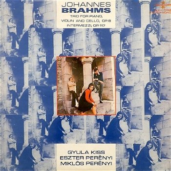 LP - Johannes Brahms - trio for piano, violin en cello - 0