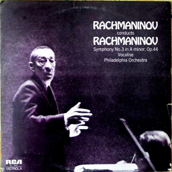 LP - RACHMANINOV CONDUCTS RACHMANINOV - 1