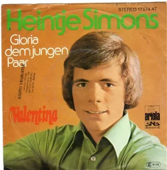 Heintje Simons : Gloria Dem Jungen Paar (1977) - 1