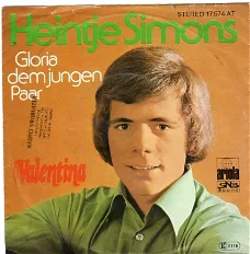Heintje Simons :  Gloria Dem Jungen Paar (1977)