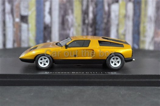 Mercedes Benz C111-1 1969 Goud bruin 1:43 Bos - 1