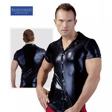 Heren Wetlook Shirt ===> Frakon.nl