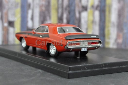Dodge Challenger T/A 1970 rood 1:43 Bos - 3