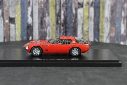 Alfa Romeo Canguro 1964 rood 1:43 Bos - 1