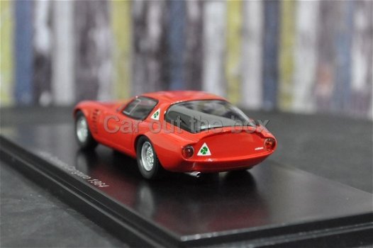 Alfa Romeo Canguro 1964 rood 1:43 Bos - 3